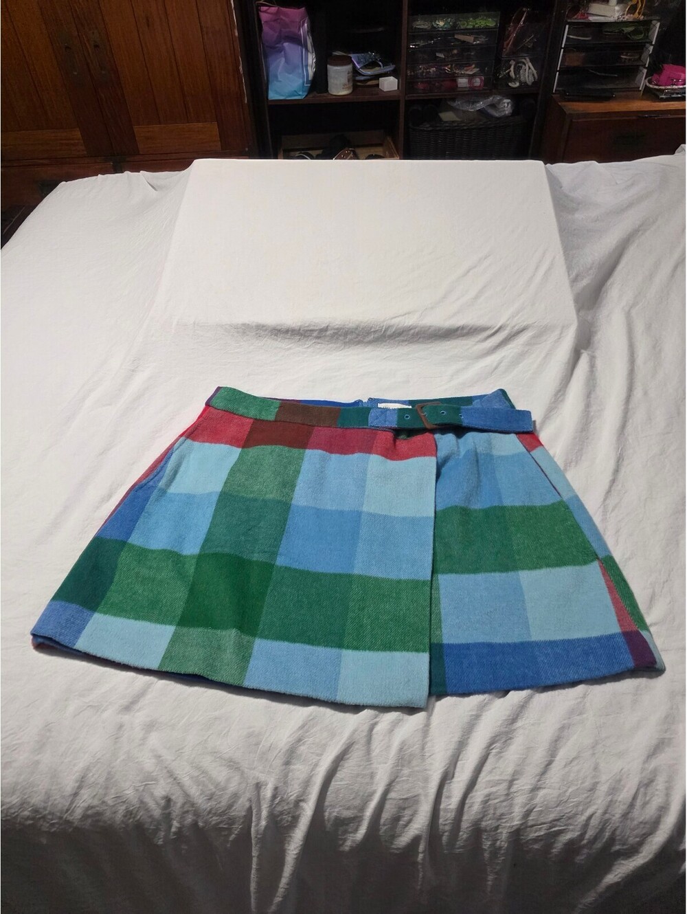 Free Assembly multicolor mini skirt